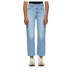 Levi’s Ribcage Straight Leg in Tango Fade